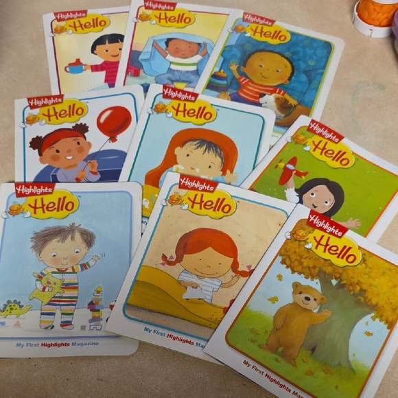 Other - 9 Highlights Hello Children's Magazines